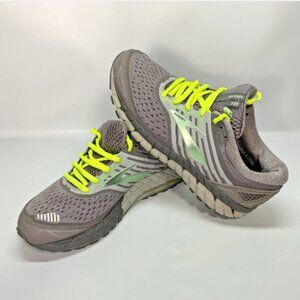 Brooks Ariel 18 Women's Size 9 Md B- Athletic Sneakers Running Shoes Gray Green